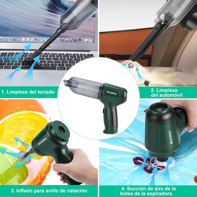 Aspiradora de mano portátil para coche y casa