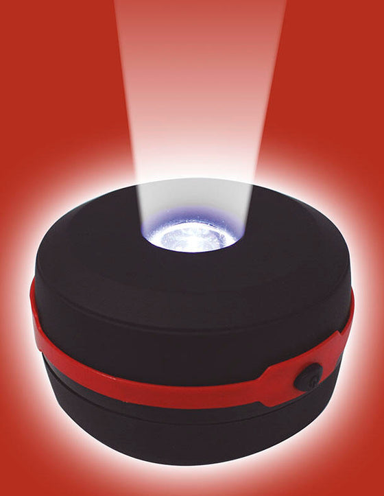 Linterna LED plegable con imán