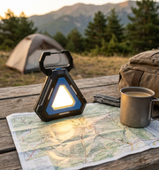 Lámpara triangular 36 LED COB portátil