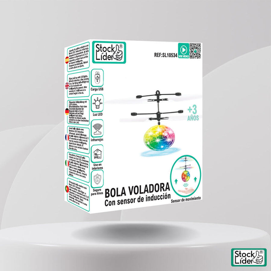 La bola que vuela sobre tu mano