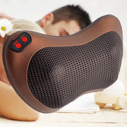 Cojín masaje shiatsu con calor portátil