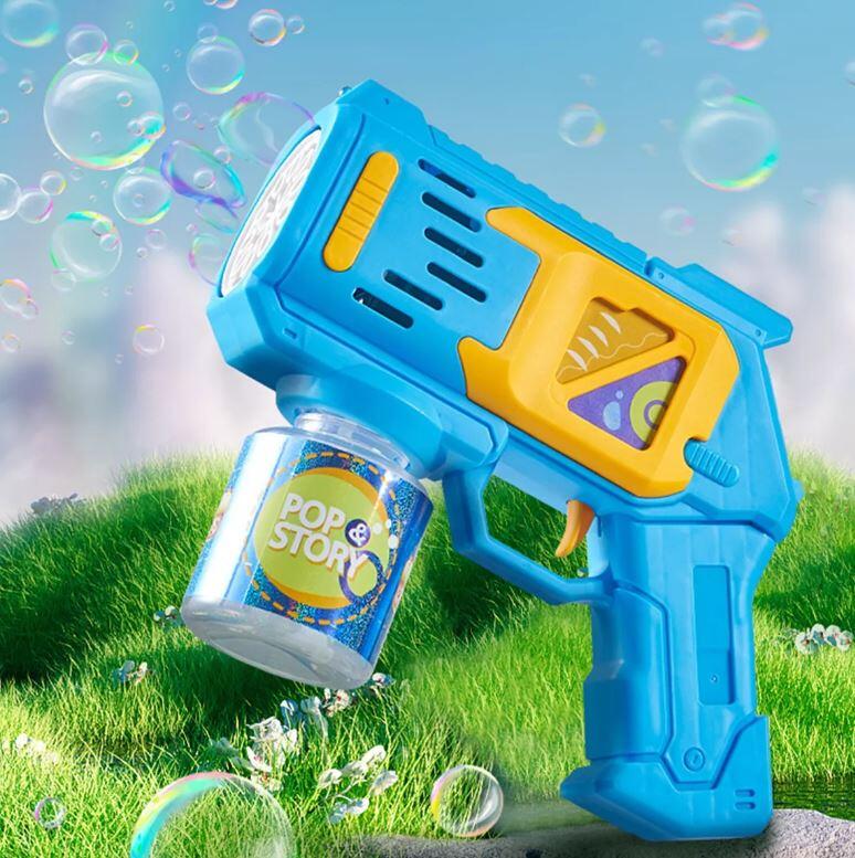Pistola de burbujas para niños
