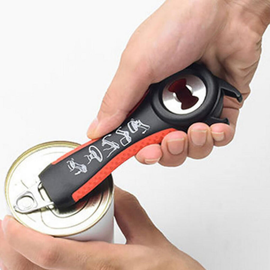Abridor de frascos 4 en 1 ergonómico