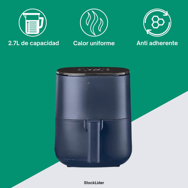 Freidora de aire 2.7L digital compacta