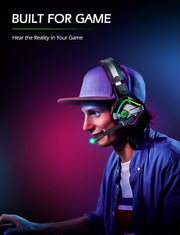 Cascos Gaming A66 RGB con micrófono