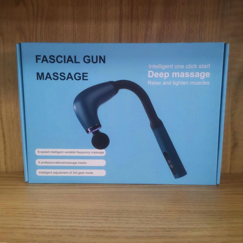 Pistola de masaje U para cuello y espalda