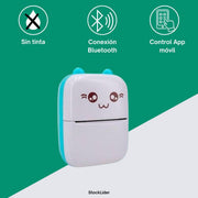 Mini impresora gato portátil Bluetooth