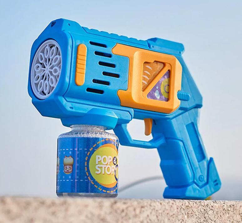 Pistola de burbujas para niños