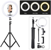 Aro de luz 26 cm con trípode 2,10 m