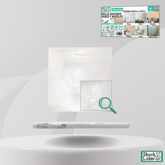 Rollo adhesivo pared y muebles 45x2m