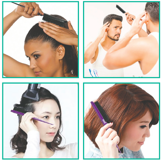 Cepillo de fibras naturales para cabello