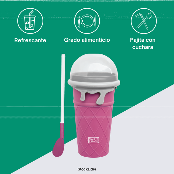 Vaso granizado para hacer slush en casa