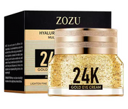 Contorno de Ojos 24K con Ácido Hialurónico