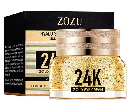 Contorno de Ojos 24K con Ácido Hialurónico