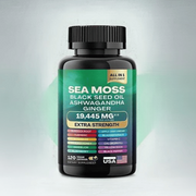 Sea Moss Black Seed Ashwagandha cápsulas