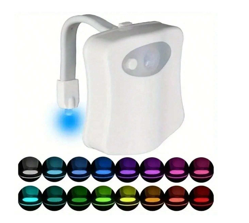 Luz inodoro sensor LED para noche