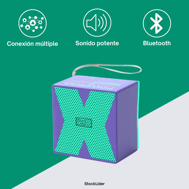 Mini altavoz Bluetooth portátil resistente