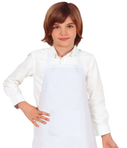 Delantal impermeable infantil reutilizable