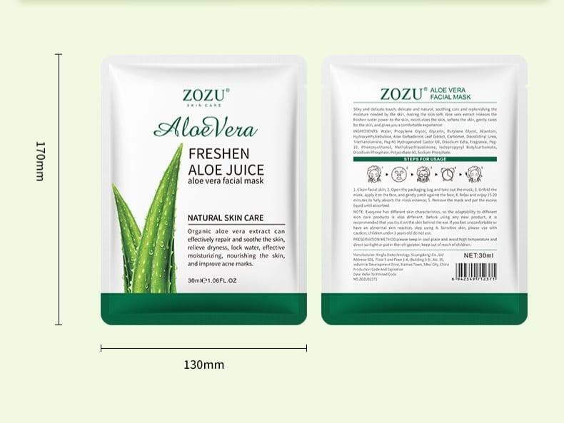 Mascarilla Aloe Vera Calmante Facial