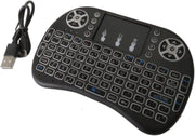 Teclado inalámbrico con touchpad para TV y PC