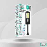 Farola solar 48 LED COB exterior