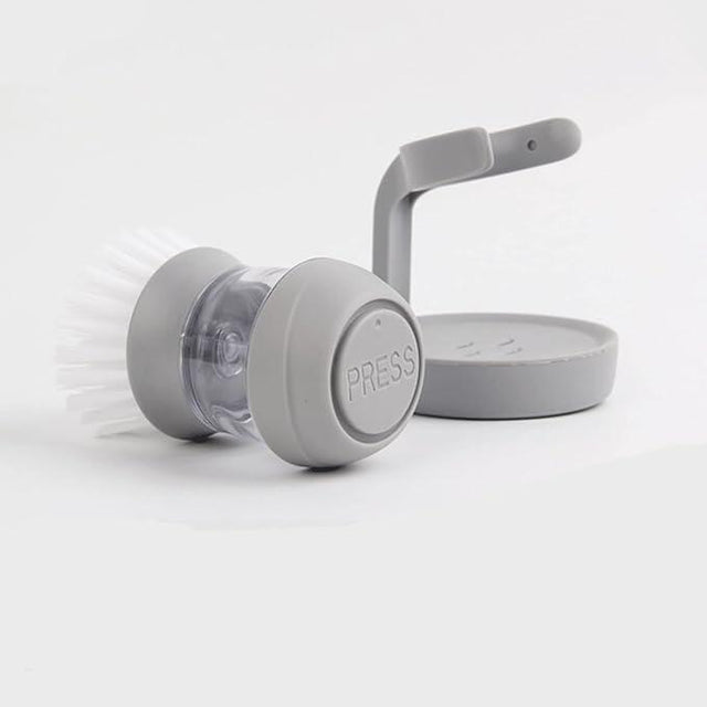 Cepillo para platos con dispensador