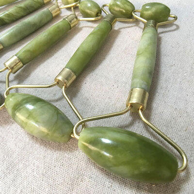 Rodillo de Jade Facial para Masaje