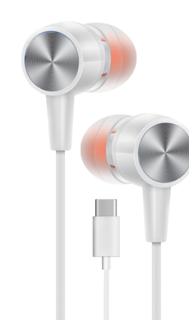 Auriculares Tipo C con micrófono HD