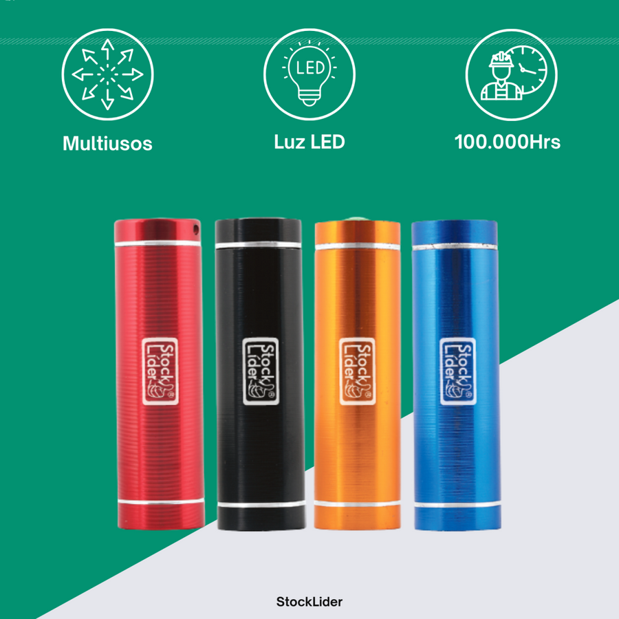 Linterna LED compacta y potente