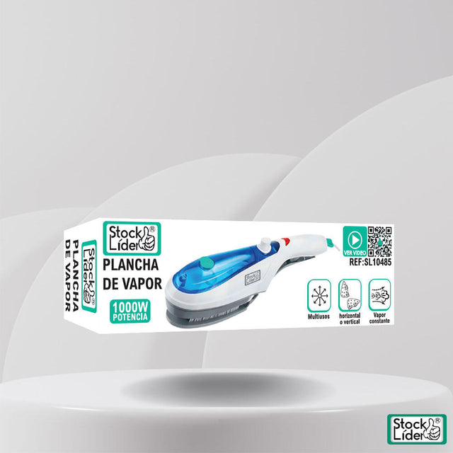 Plancha de vapor vertical compacta