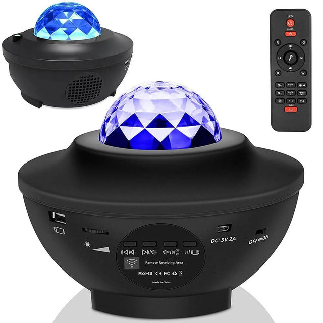 Proyector de galaxia LED con Bluetooth