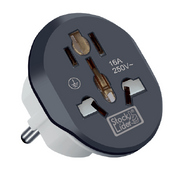 Adaptador universal de viaje compacto
