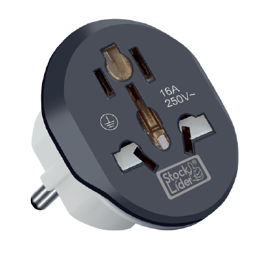 Adaptador universal de viaje compacto