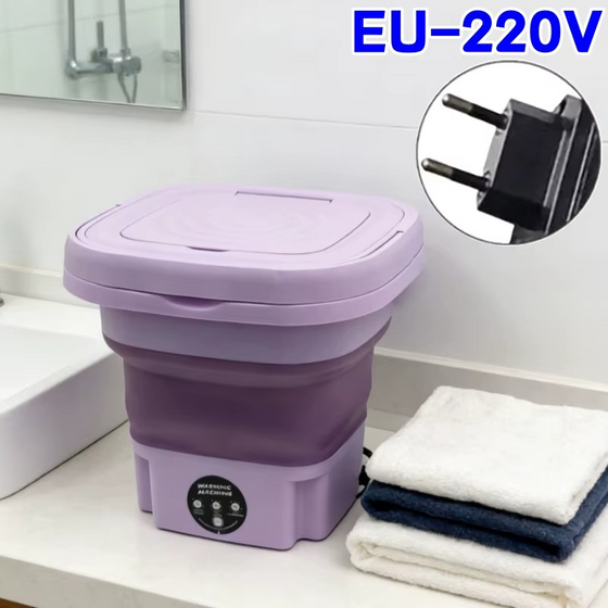 Lavadora portátil 9L plegable compacta