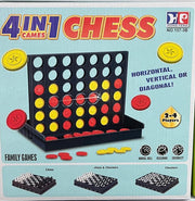 Juego 4 en Raya portátil para familia