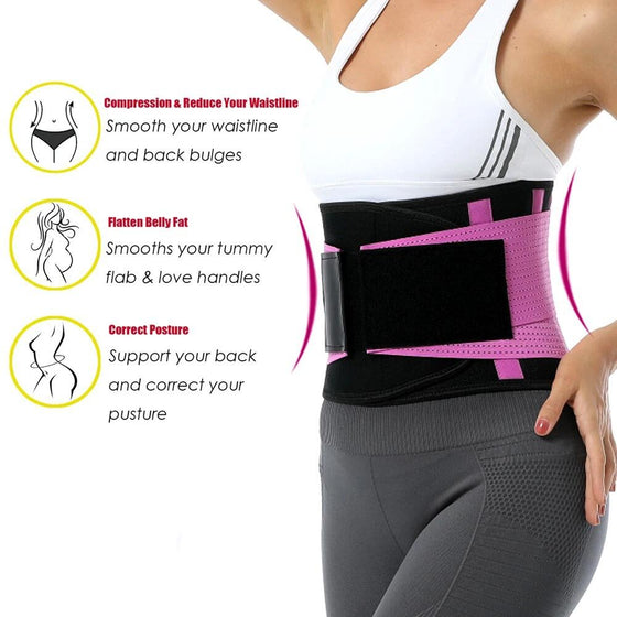 Faja de cintura moldeadora ajustable