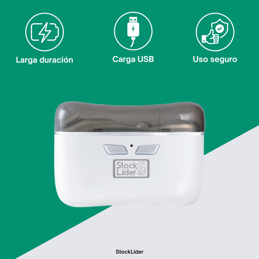 Corta uñas eléctrico 2 en 1 USB