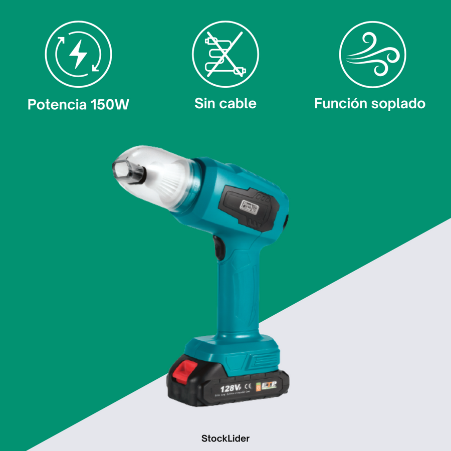 Limpieza precisa sin cables
