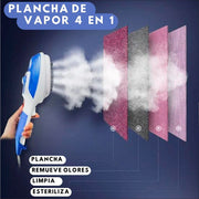 Plancha vertical vapor para ropa
