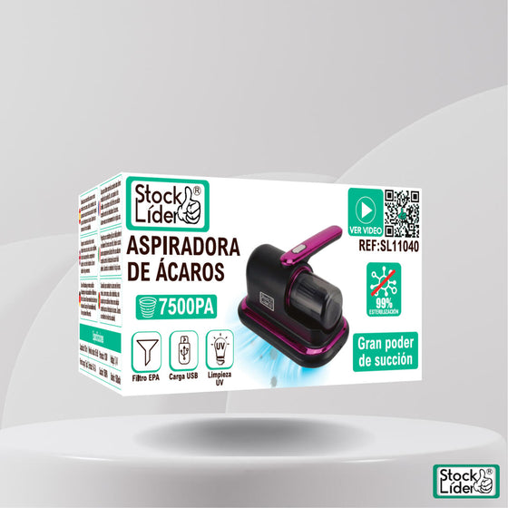 Aspiradora de ácaros para colchón y sofá