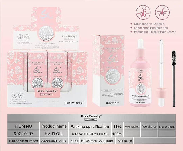 Aceite para Cabello Esencia Árabe