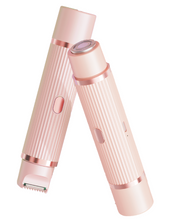 Depiladora doble cabezal USB para cara y cuerpo