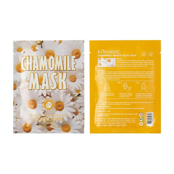 Mascarilla facial camomila calmante