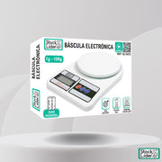 Báscula electrónica compacta y precisa