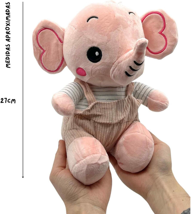 Elefante de Felpa Suave para Bebés y Niños