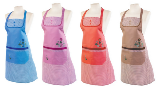 Delantal impermeable ajustable con bolsillos