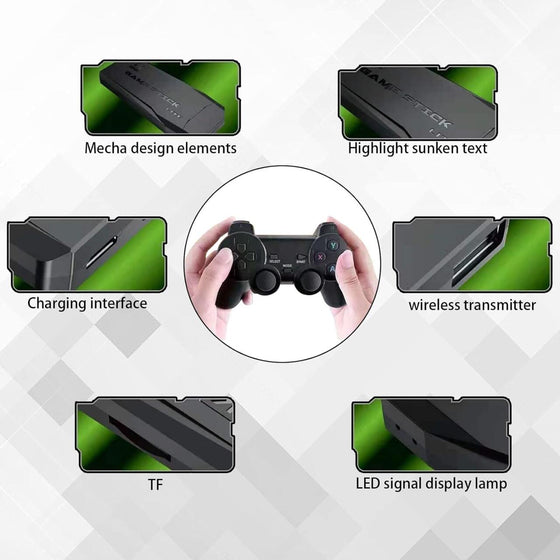 Consola juego 4K Ultra HD para TV