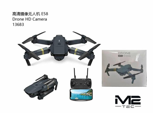 Dron con Cámara HD Plegable