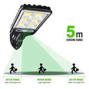Luz solar con mando para exterior