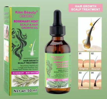 Aceite de Romero con Biotina para Cabello